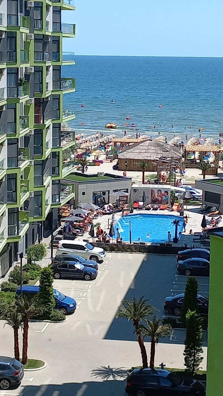 Apartament Melissa Beach Resort Pool & Spa Mamaia-Nord Năvodari Zewnętrze zdjęcie